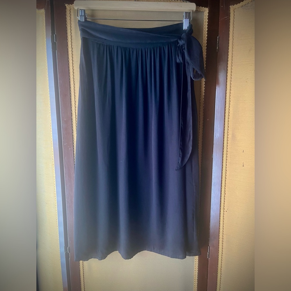 Field Day Apparel Black Wrap Skirt